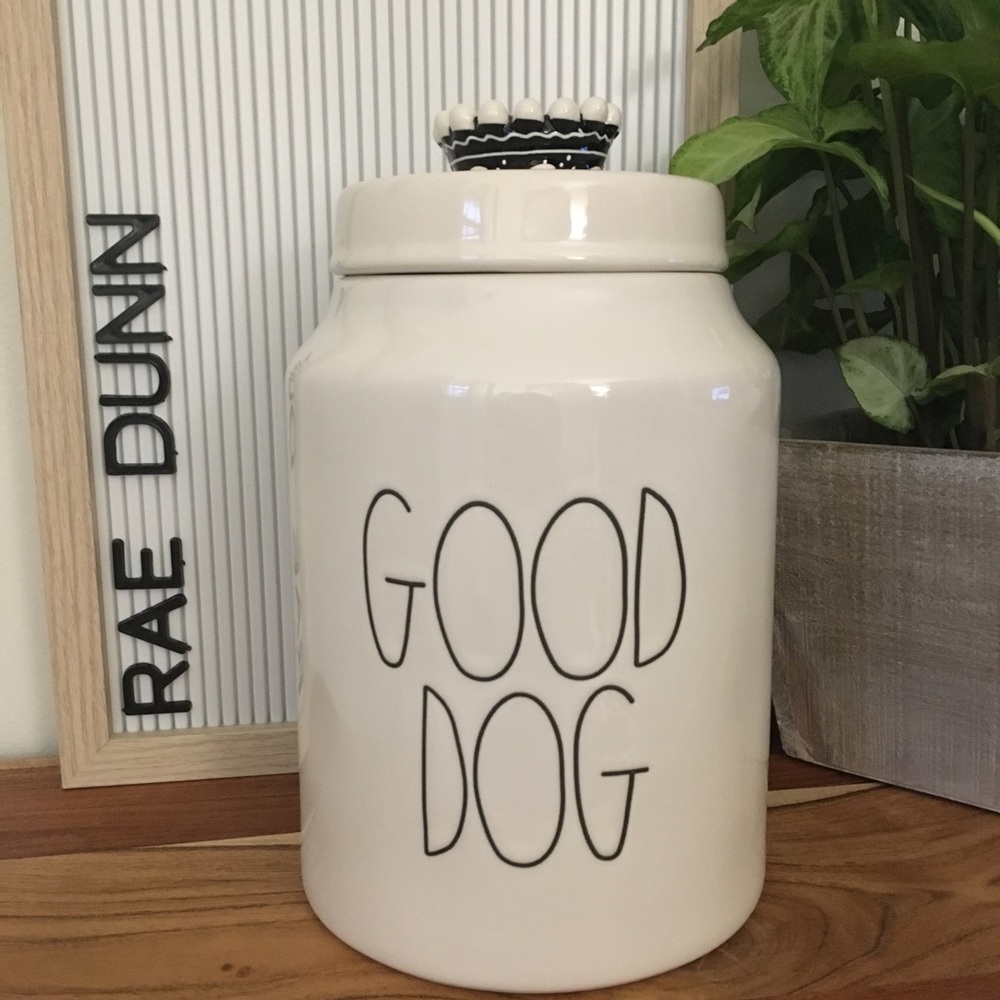 COPY - Rae Dunn Good Dog Canister
